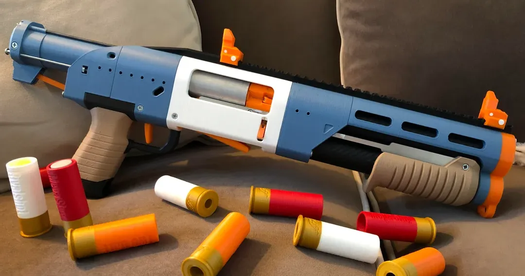 Short Thunder Nerf Spring Thunder Variant By Jeff Download Free Stl