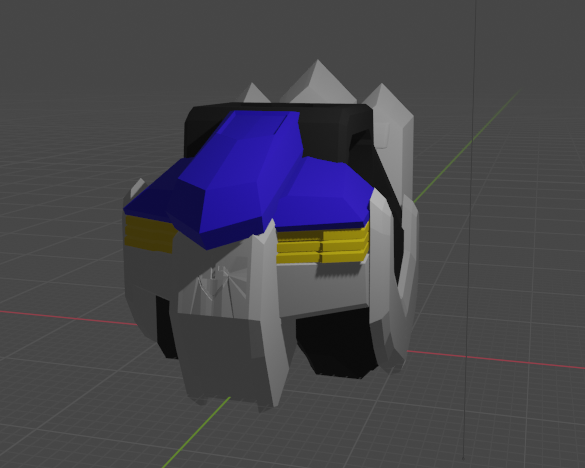 Dummy 13 MS Gundam Barbatos (Chest Upper, Chest Lower and Thrusters)