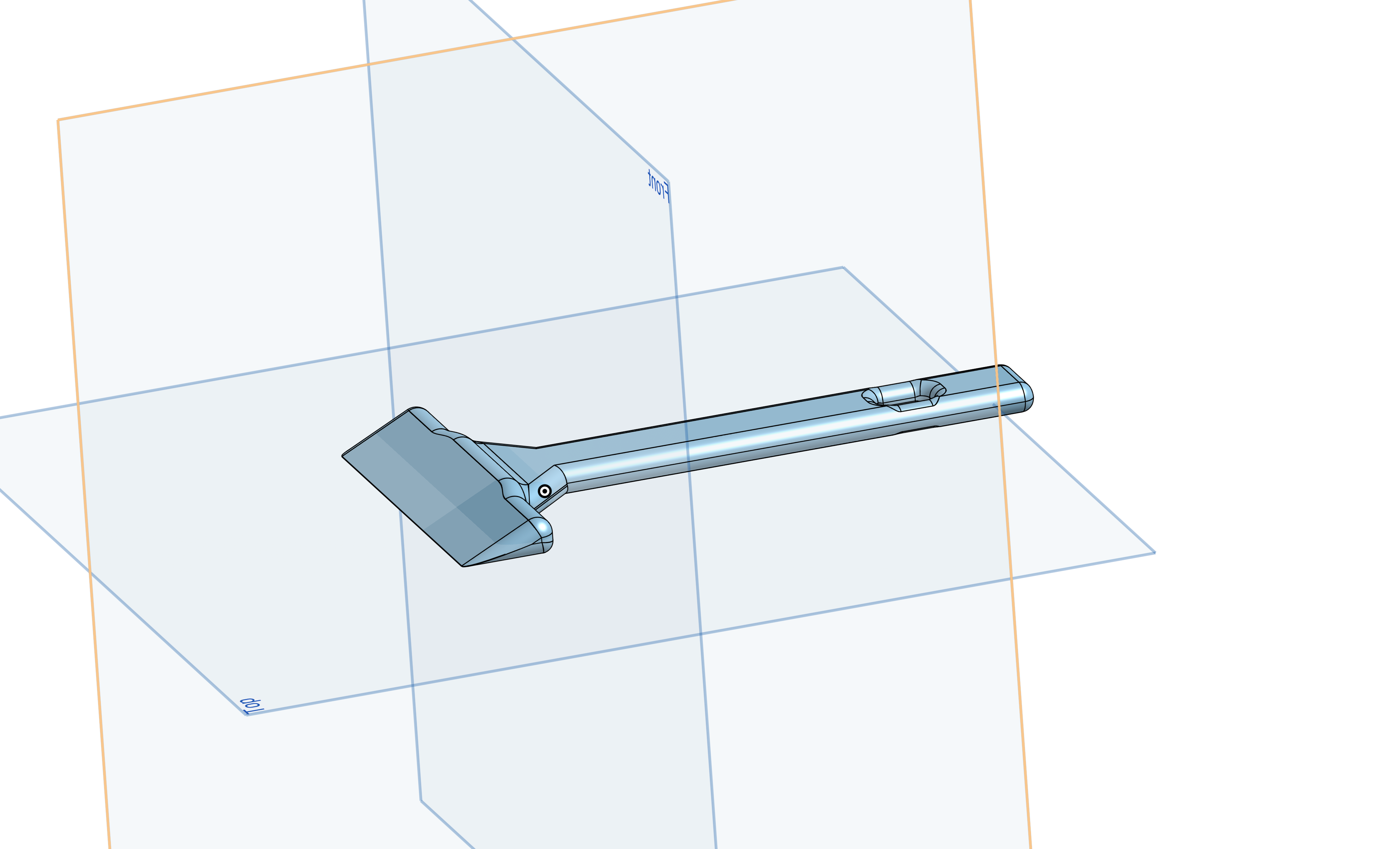Printbed Scraper V2 3D model