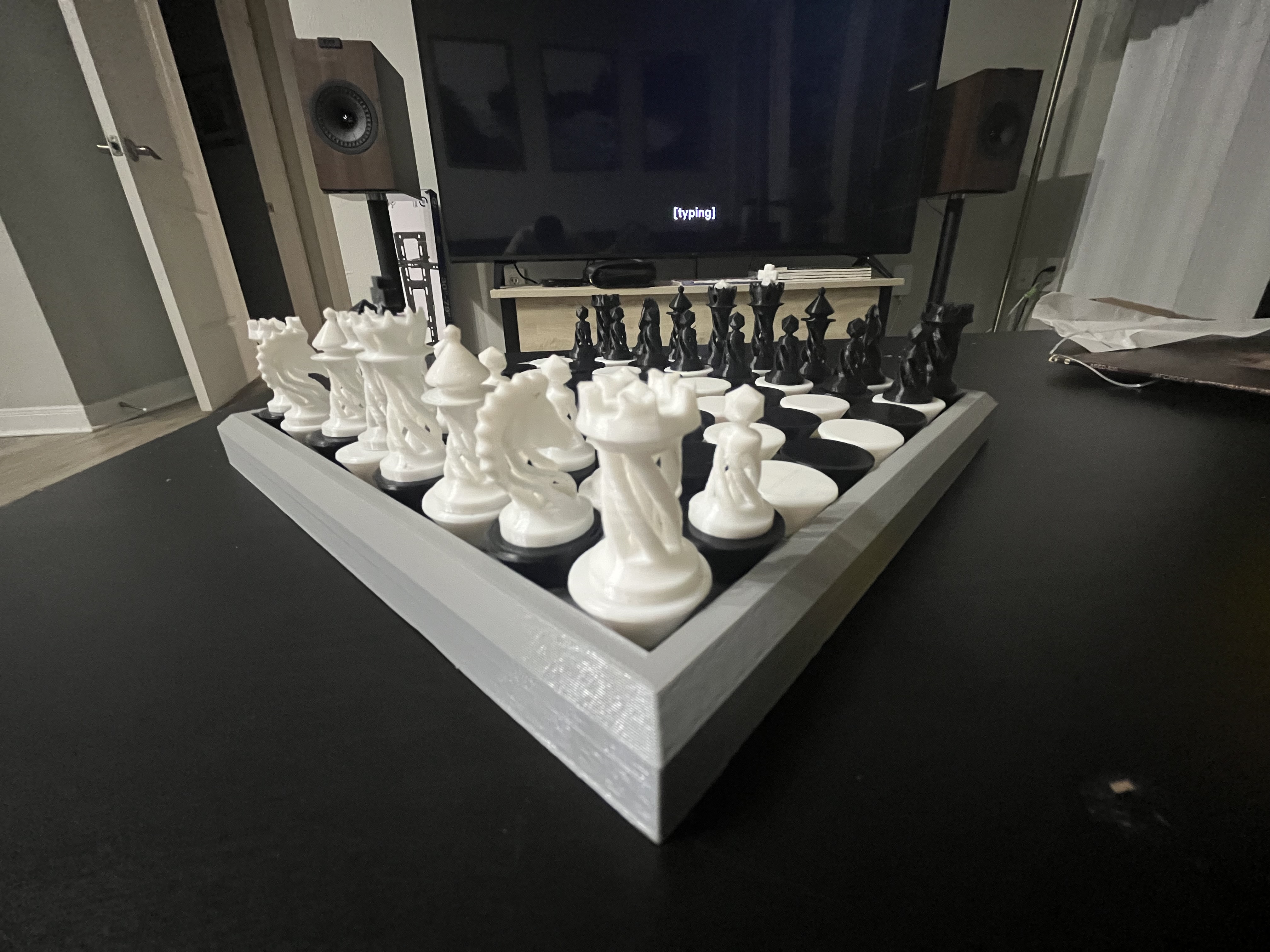 Chess Set - Spiral