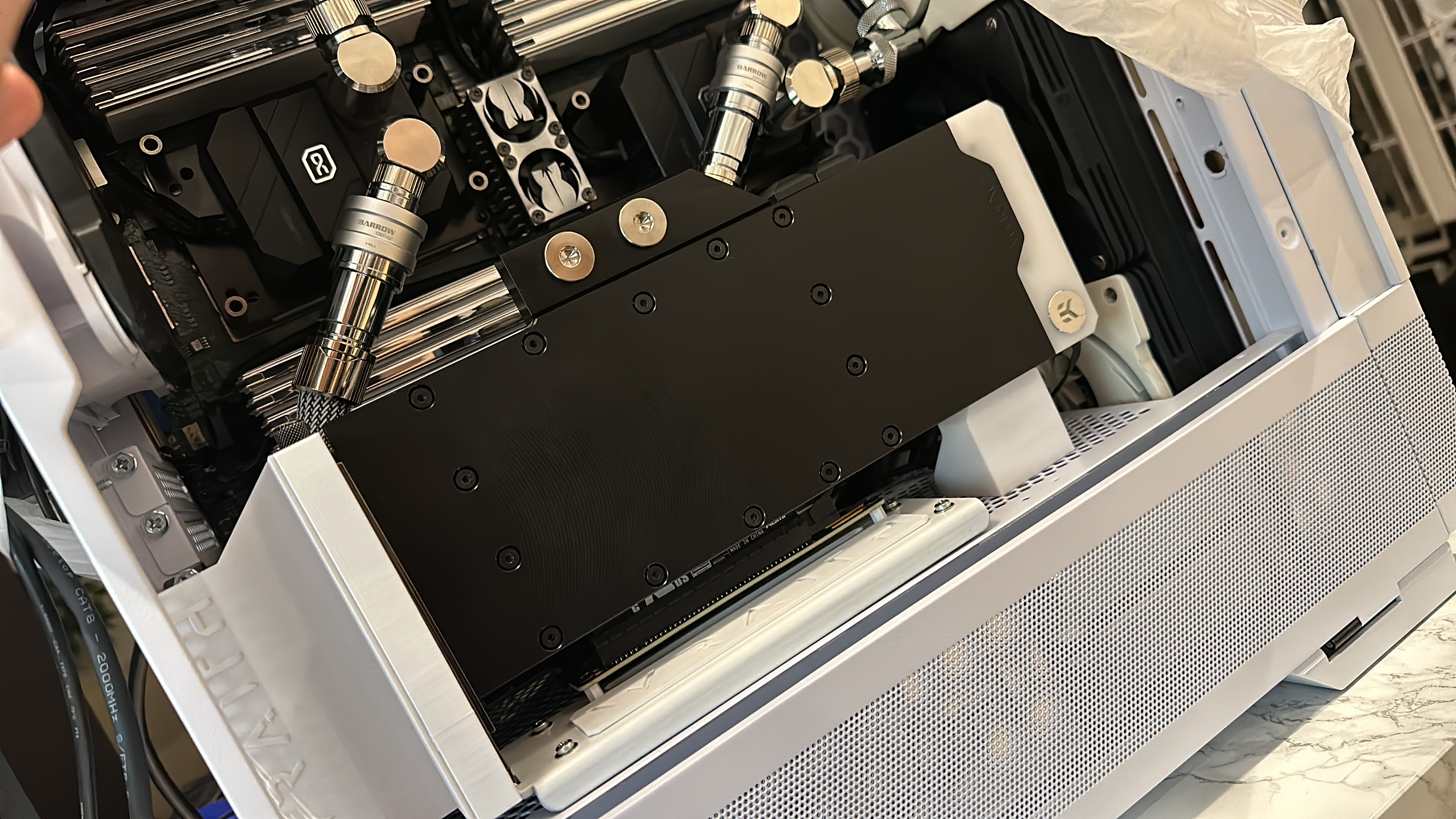 EK XC3 Waterblock to Reference Adapter Parts