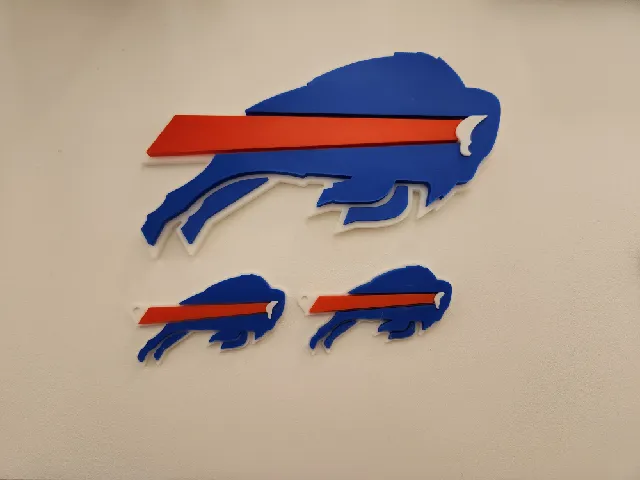 Buffalo Bills Logo 3D