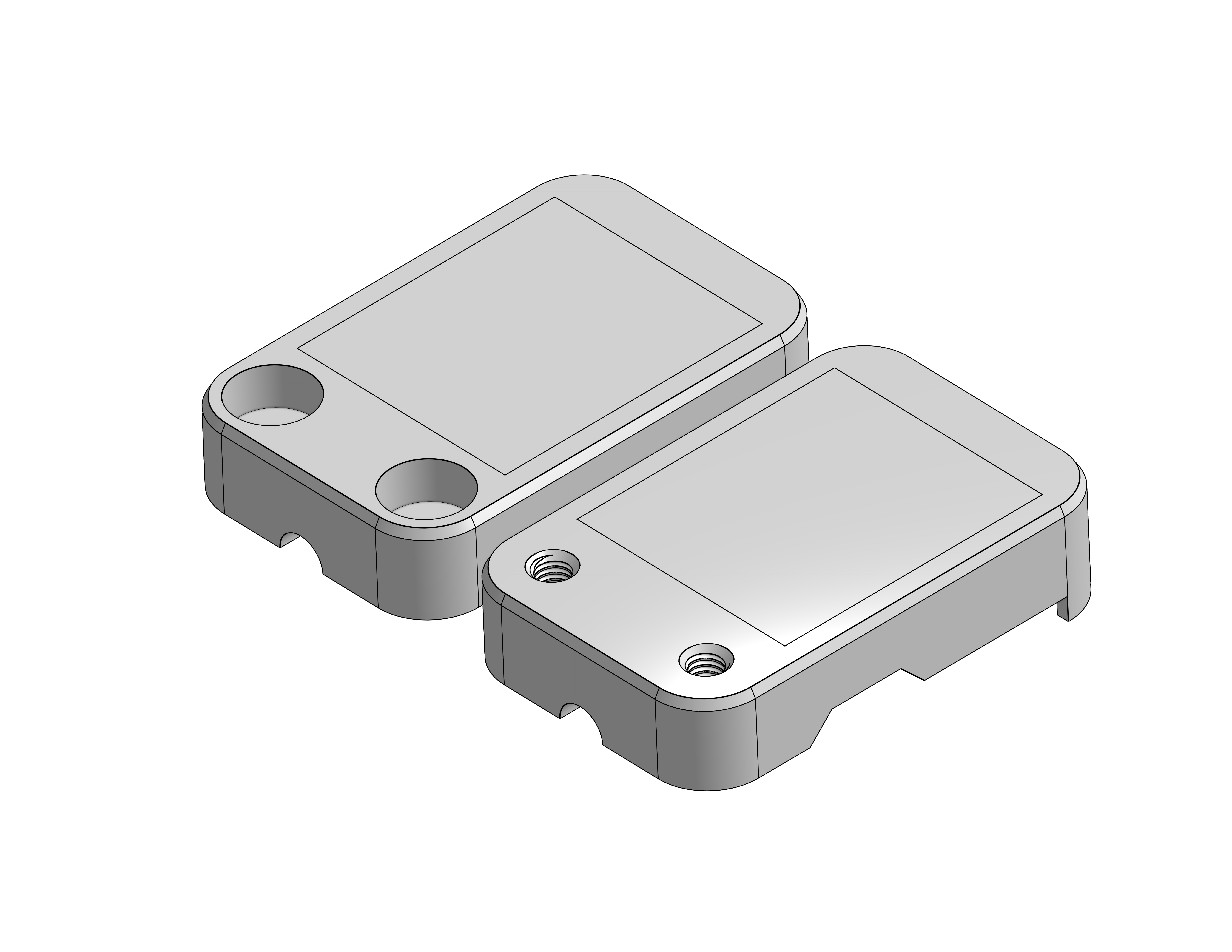 Miniatura 4 do modelo 3D BME280 Sensor Case