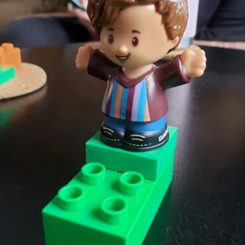 Duplo to Fisher Price Little People Adapter by Mike S Download free STL model Printables
