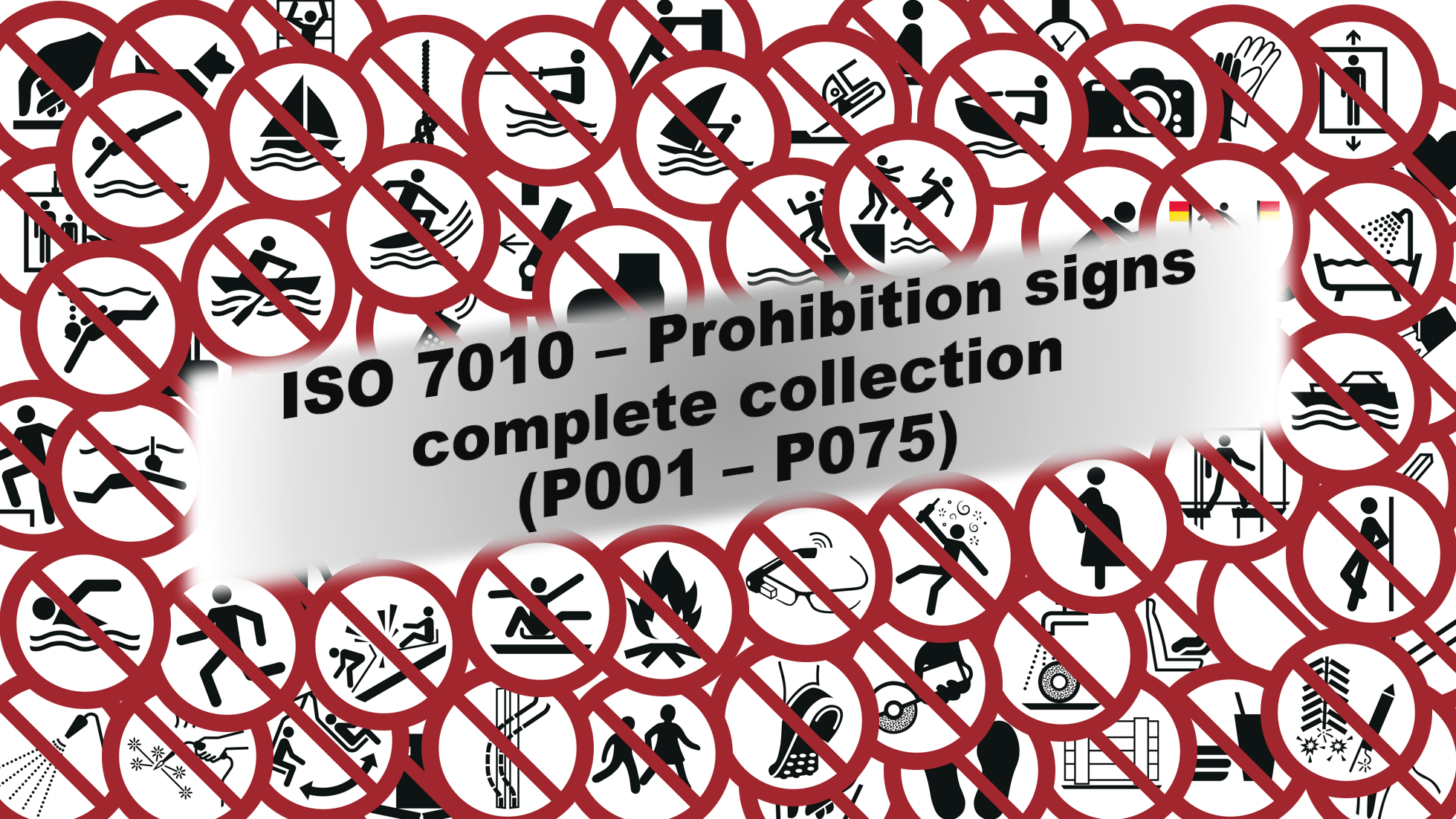 ISO 7010 - Prohibition Signs