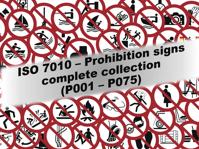 ISO 7010 - Prohibition Signs