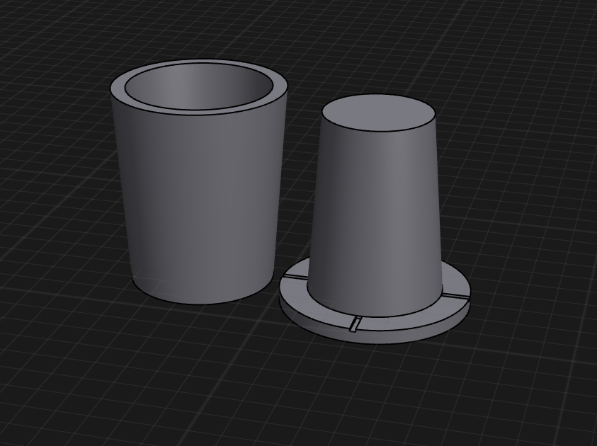 Single use flower pot mold !!!WORK IN PROGRESS!!!