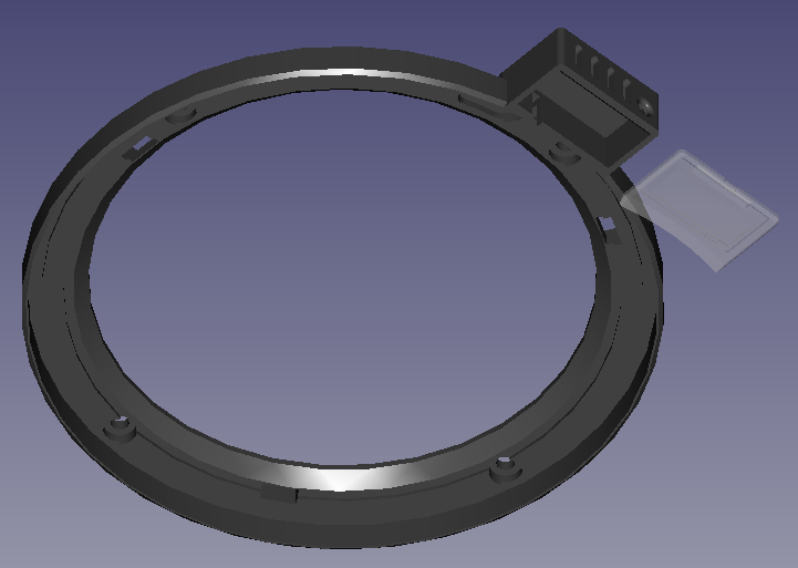 Ring Light Mount (Angel Eyes) for CNC Spindle