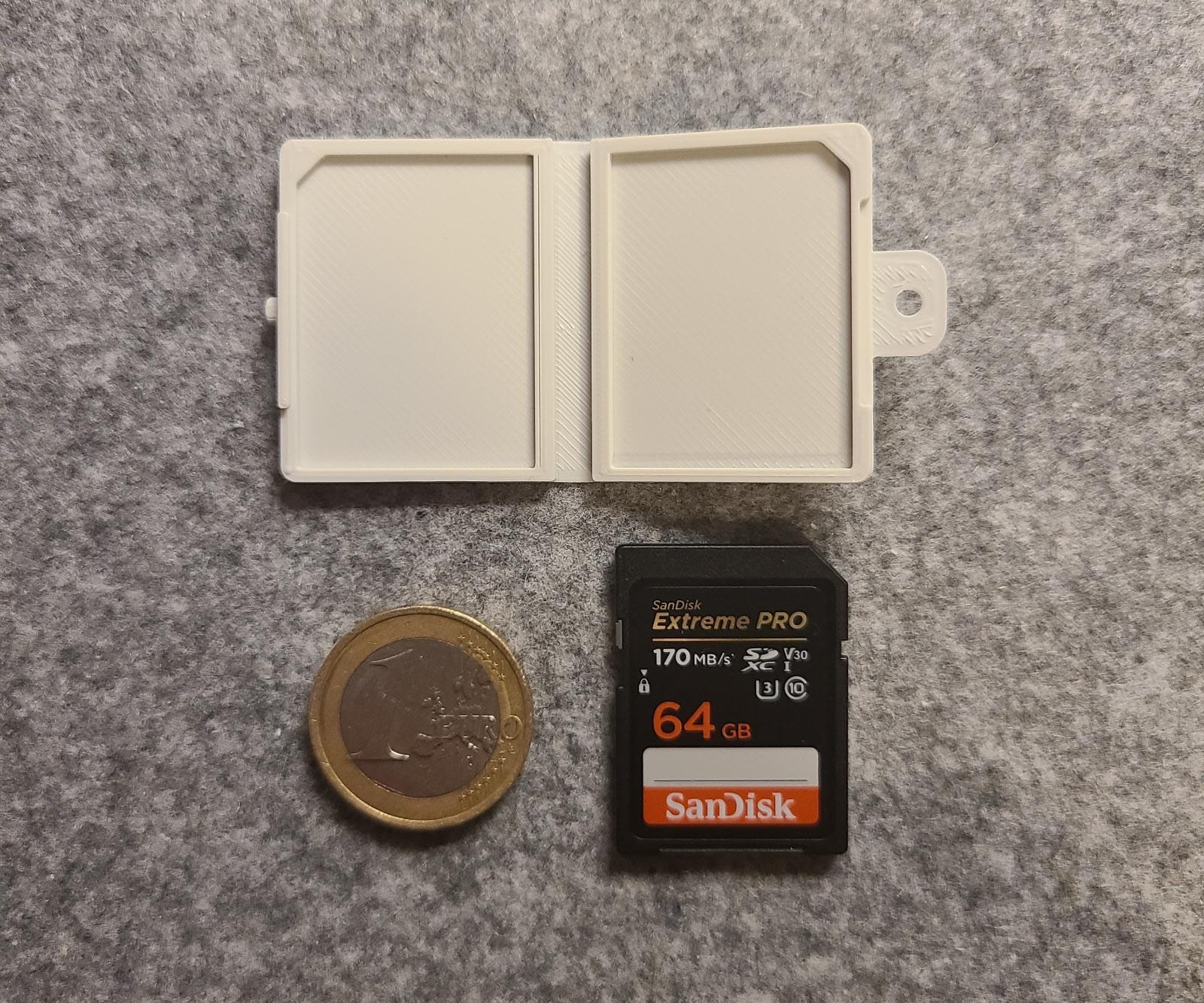 SD Card Book Case by FabianVeile Download free STL model