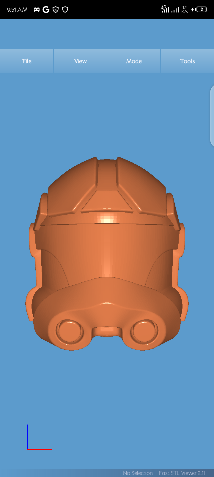 3d helmet by Enoch Smith | Download free STL model | Printables.com