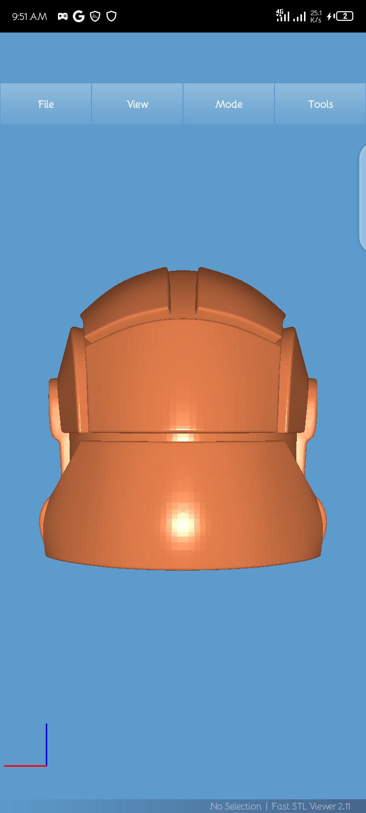 3d helmet by Enoch Smith | Download free STL model | Printables.com