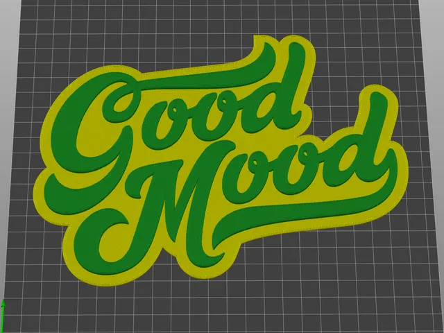 Dual Color GoodMood Wall Art