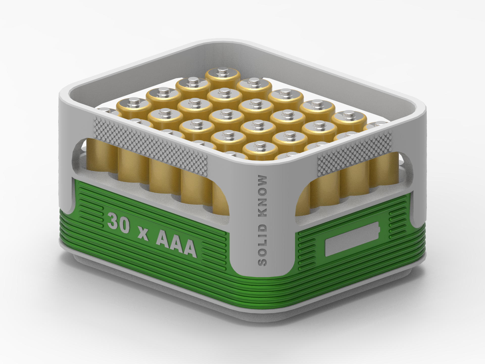 Battery box AAA Stackable (Veltins beer crate design)