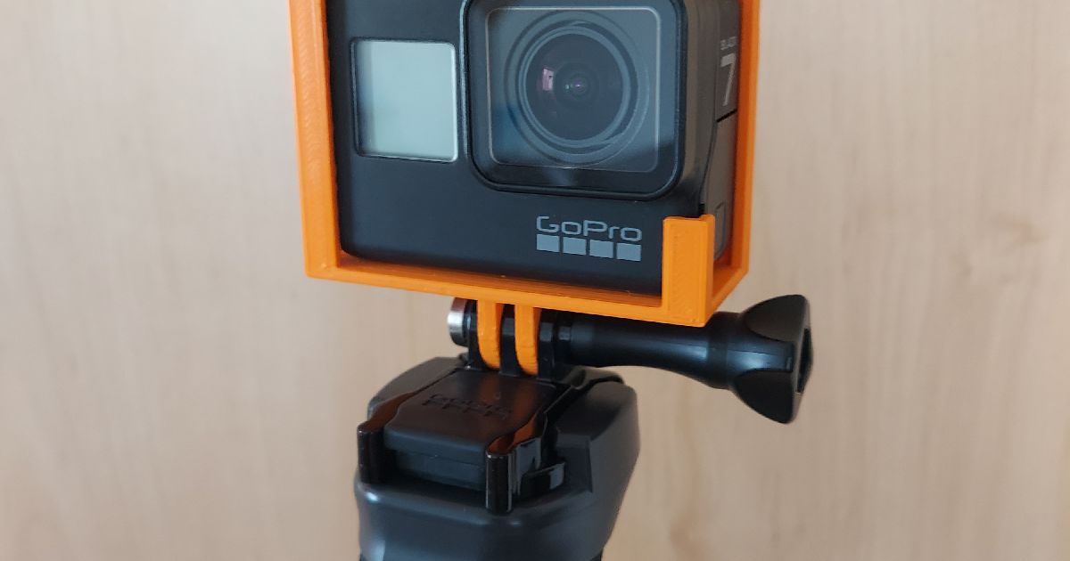 Gopro quick release case by andyx download free stl model