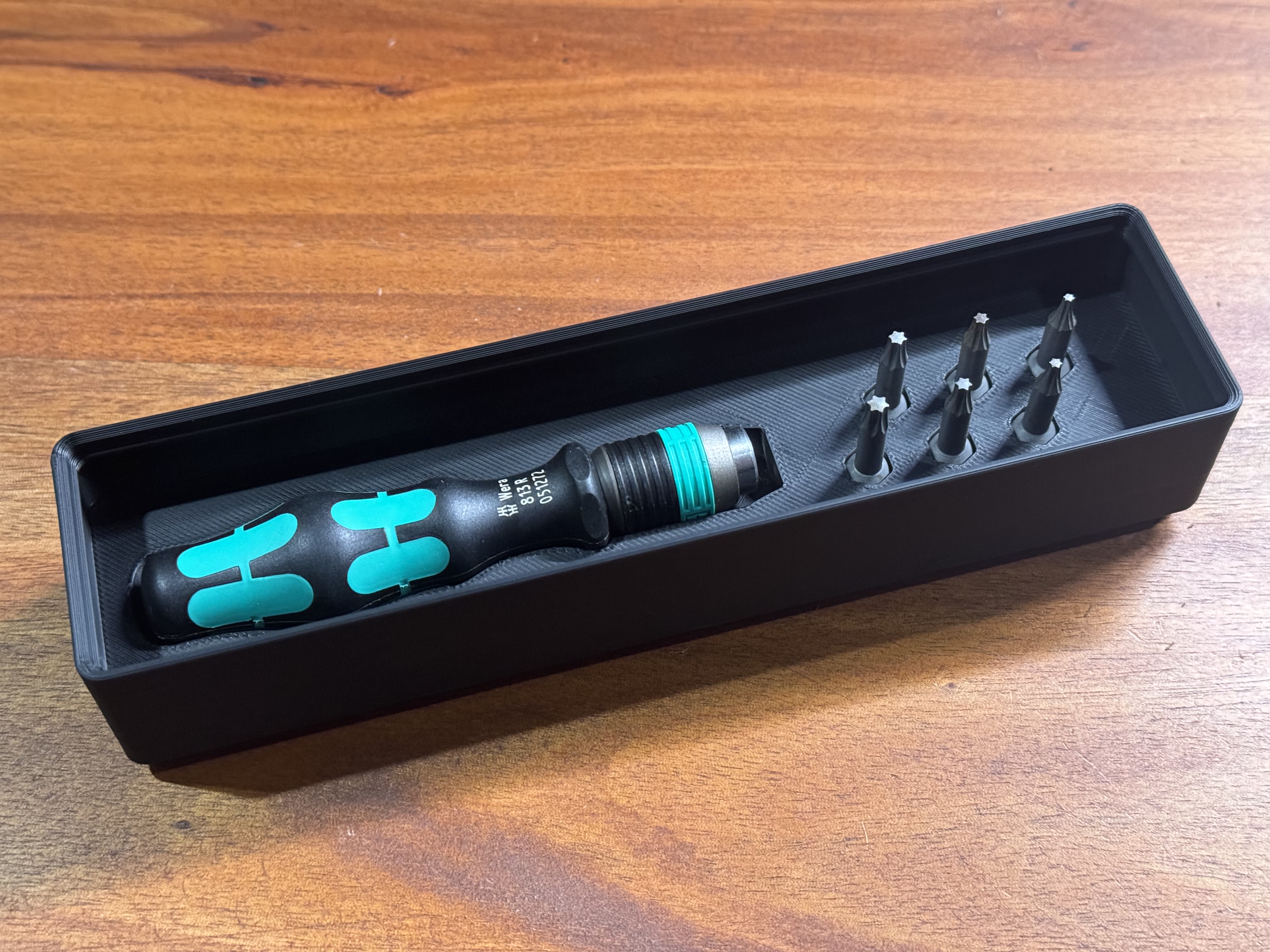 Wera 813R Torx Set Storage Bin