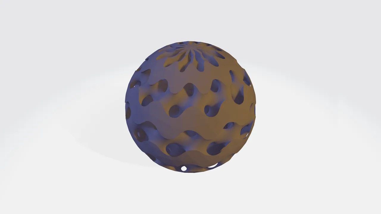 Spherical Gyroid by mikan | Download free STL model | Printables.com
