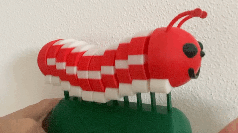 Moving Worm Toy