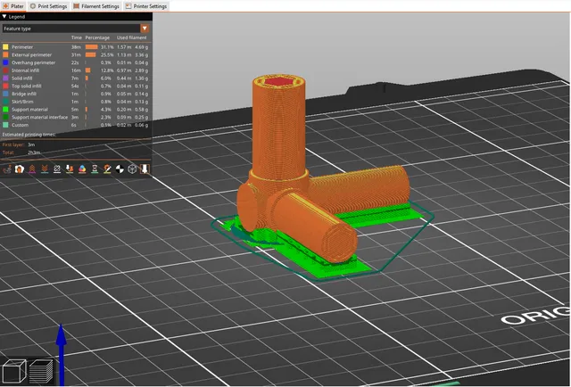 Garden Aluminium Pipe Cage Insert (corner)