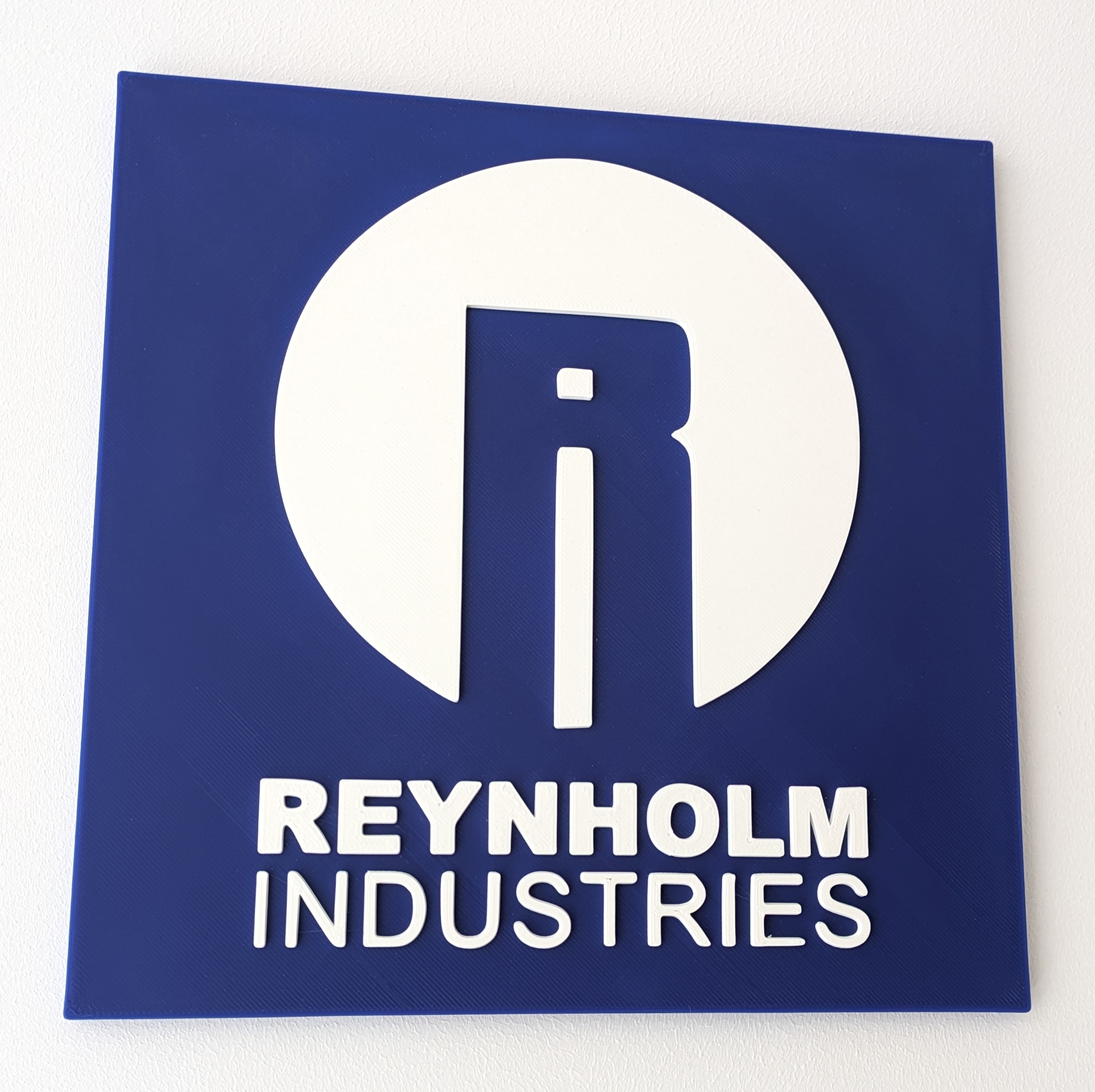 IT Crowd - Reynholm Industries -Sign by flazer | Download free STL ...