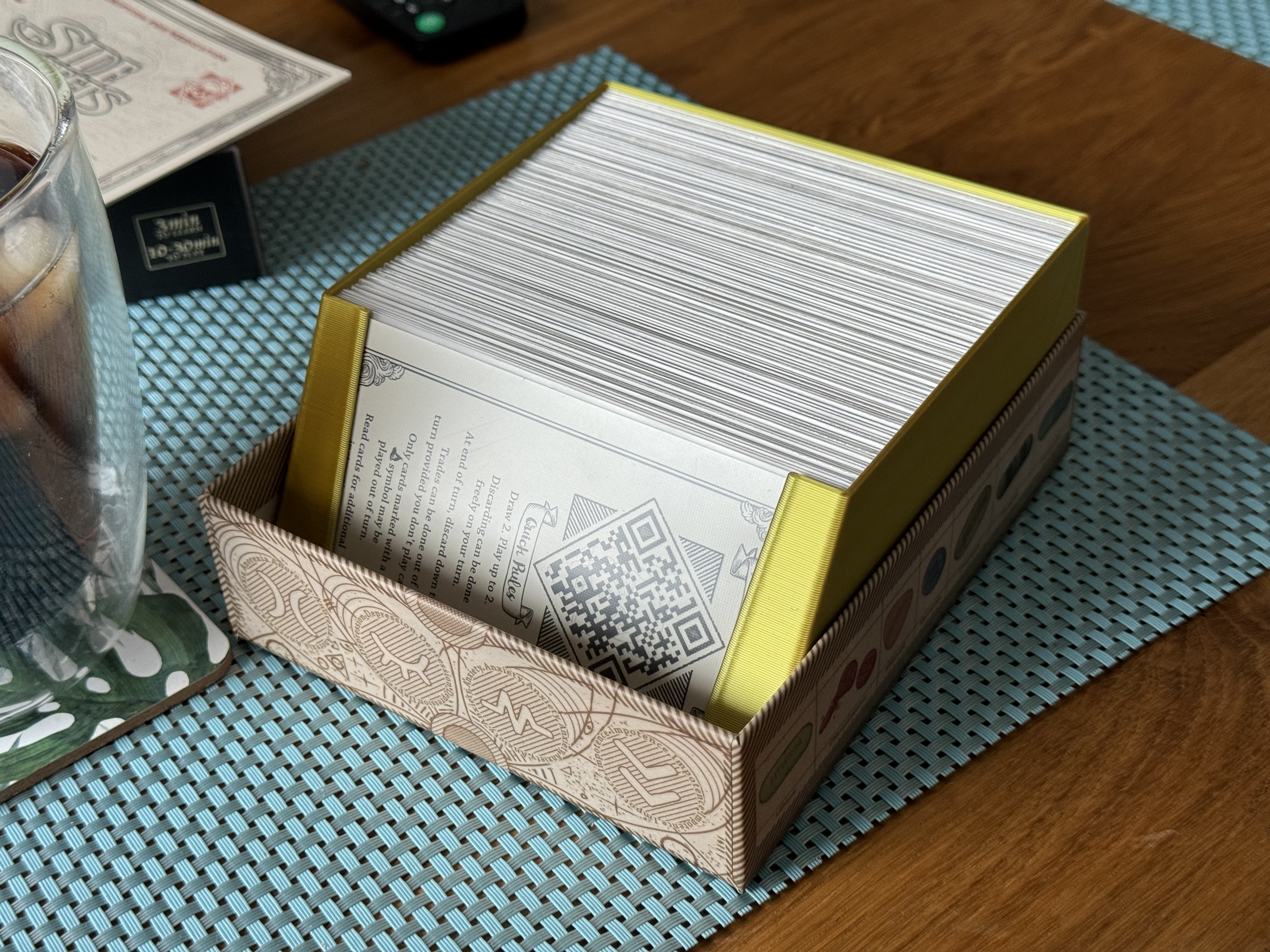 Side Effects - Insert for sleeved cards - for base game and expansion