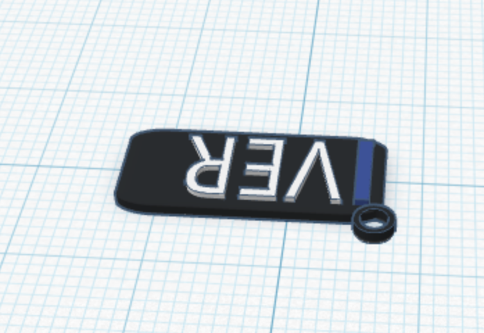 Miniatura 4 do modelo 3D Max Verstappen keychain