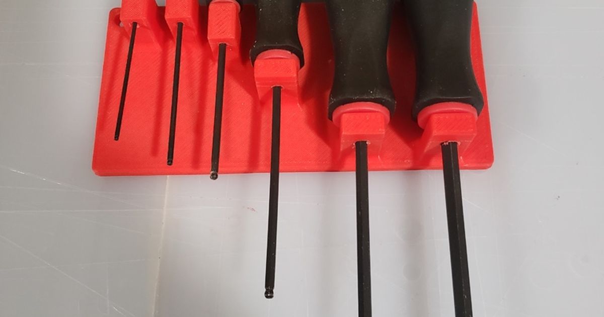 Screw Holder for Screwdriver by LoboCNC, Download free STL model