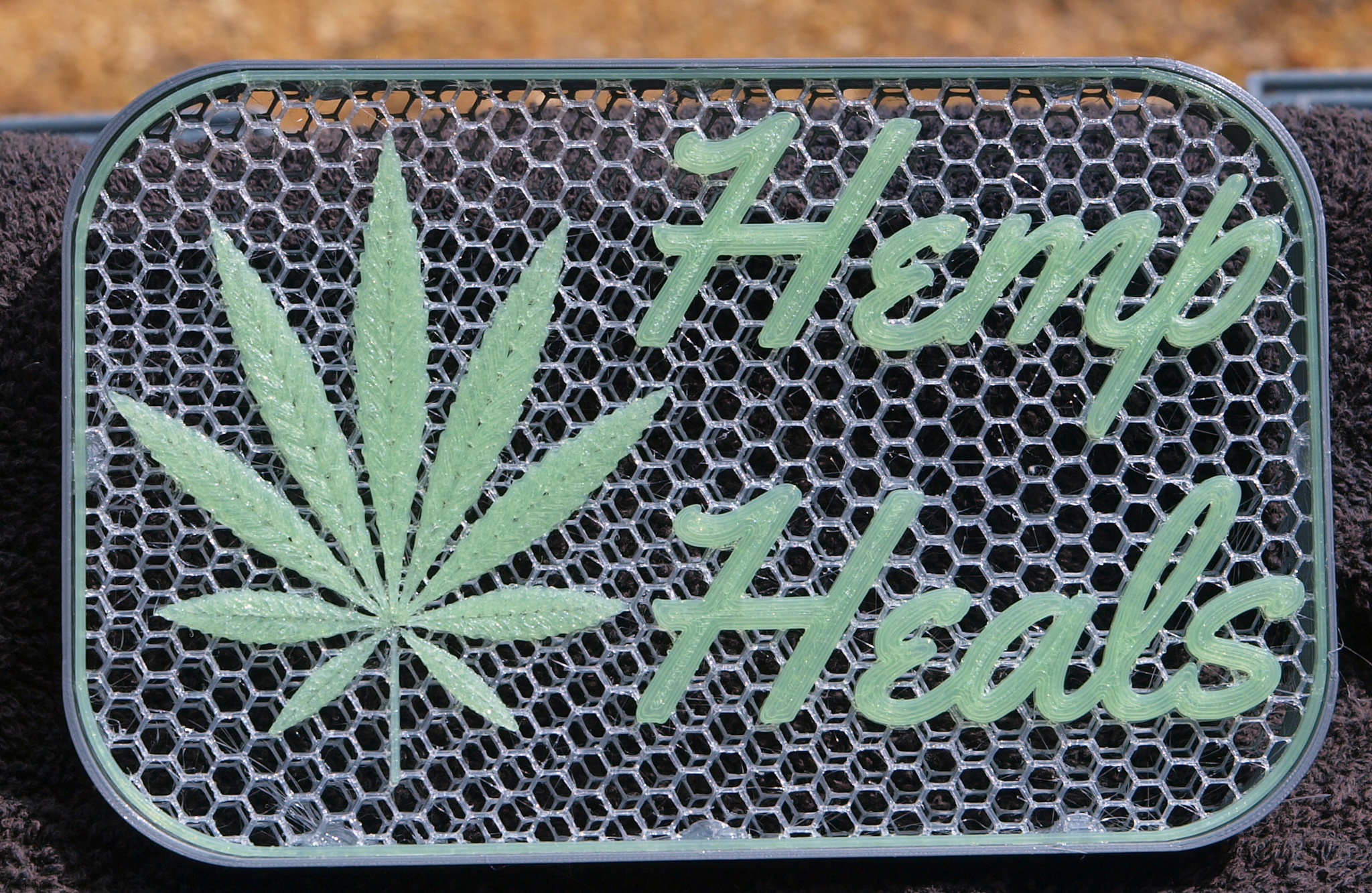 Hemp Heals sign