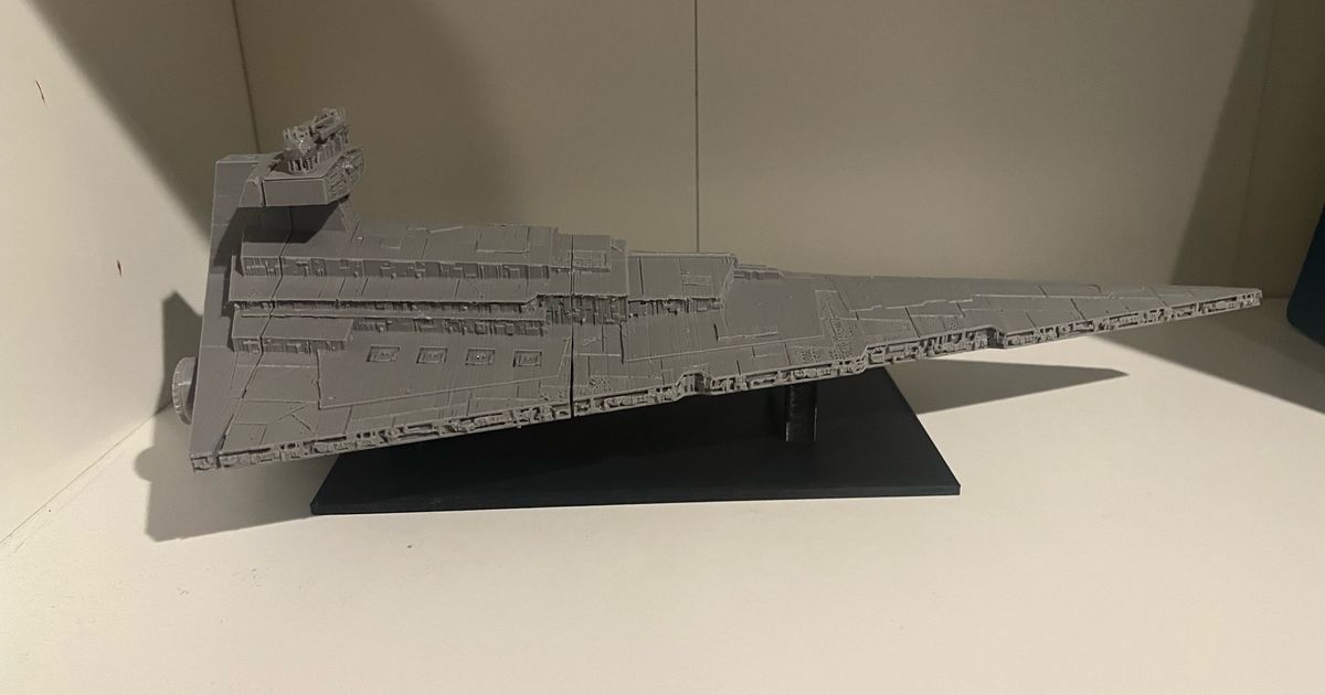 Stand for Star Destroyers by usetheforceluke | Download free STL model ...