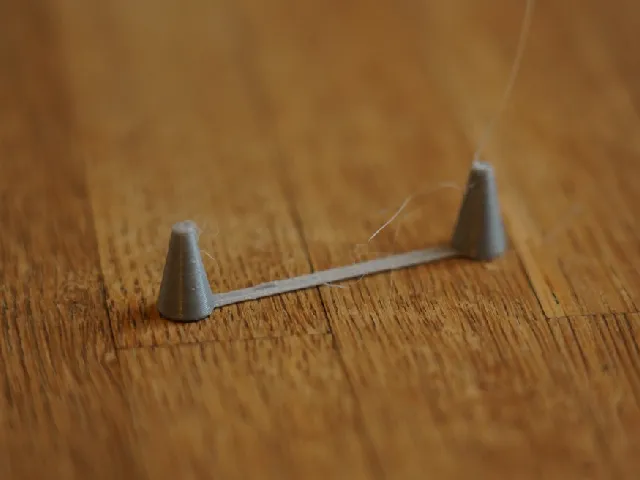 Extremely inexpensive stringing test