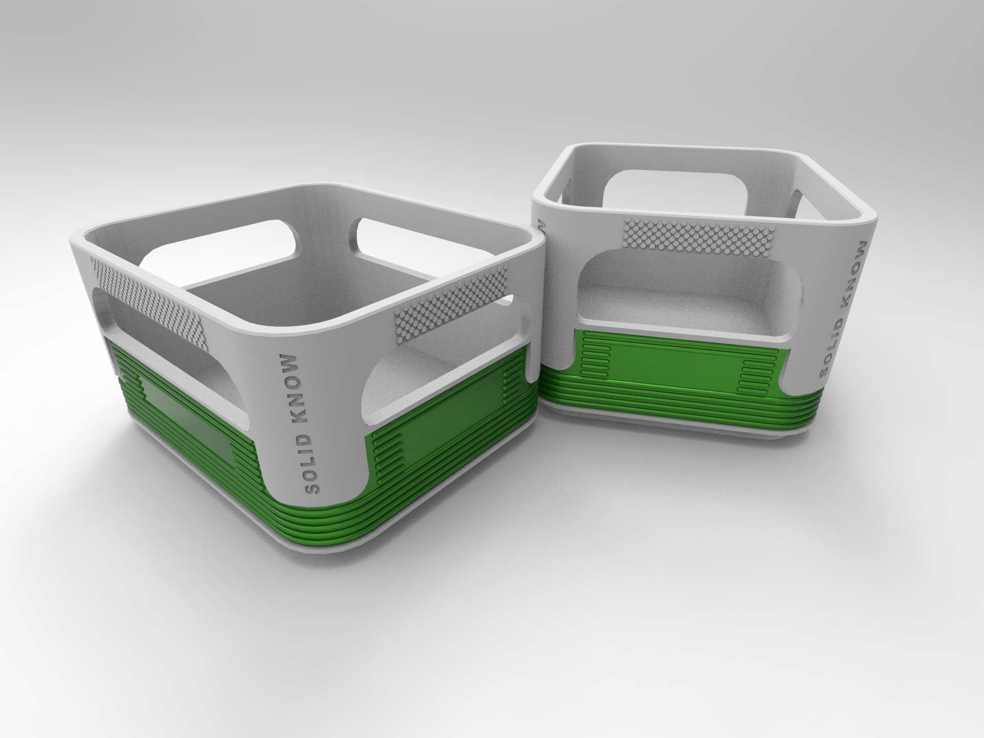 Mini boxes Stackable (Veltins beer crate design)