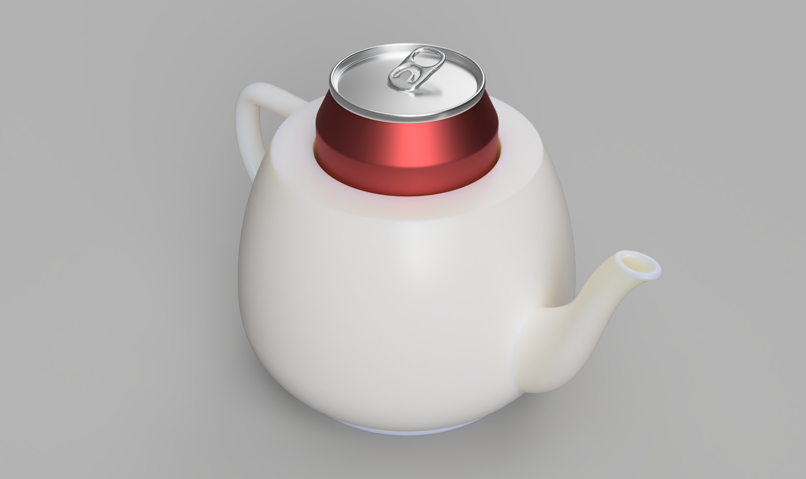 Utah Teapot Can Holder