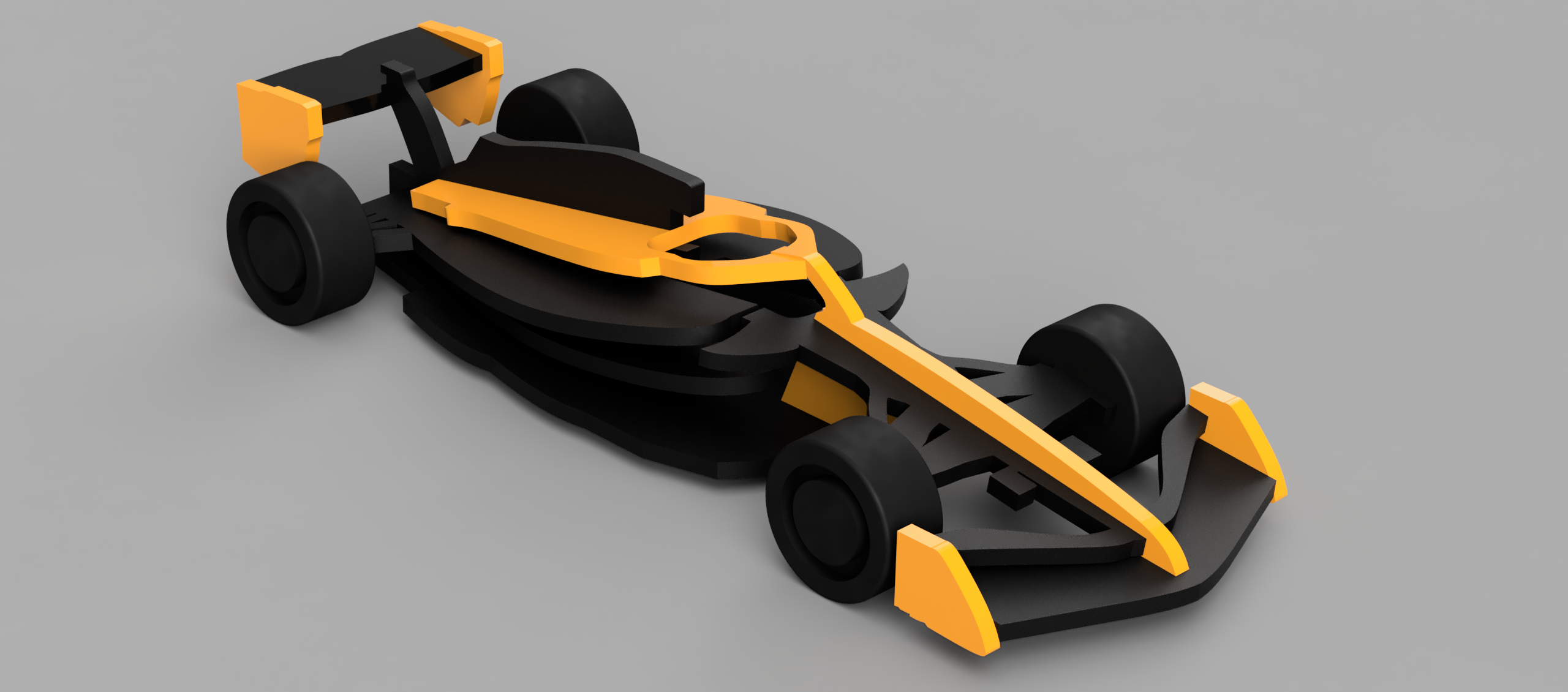 Formula 1 car kit card