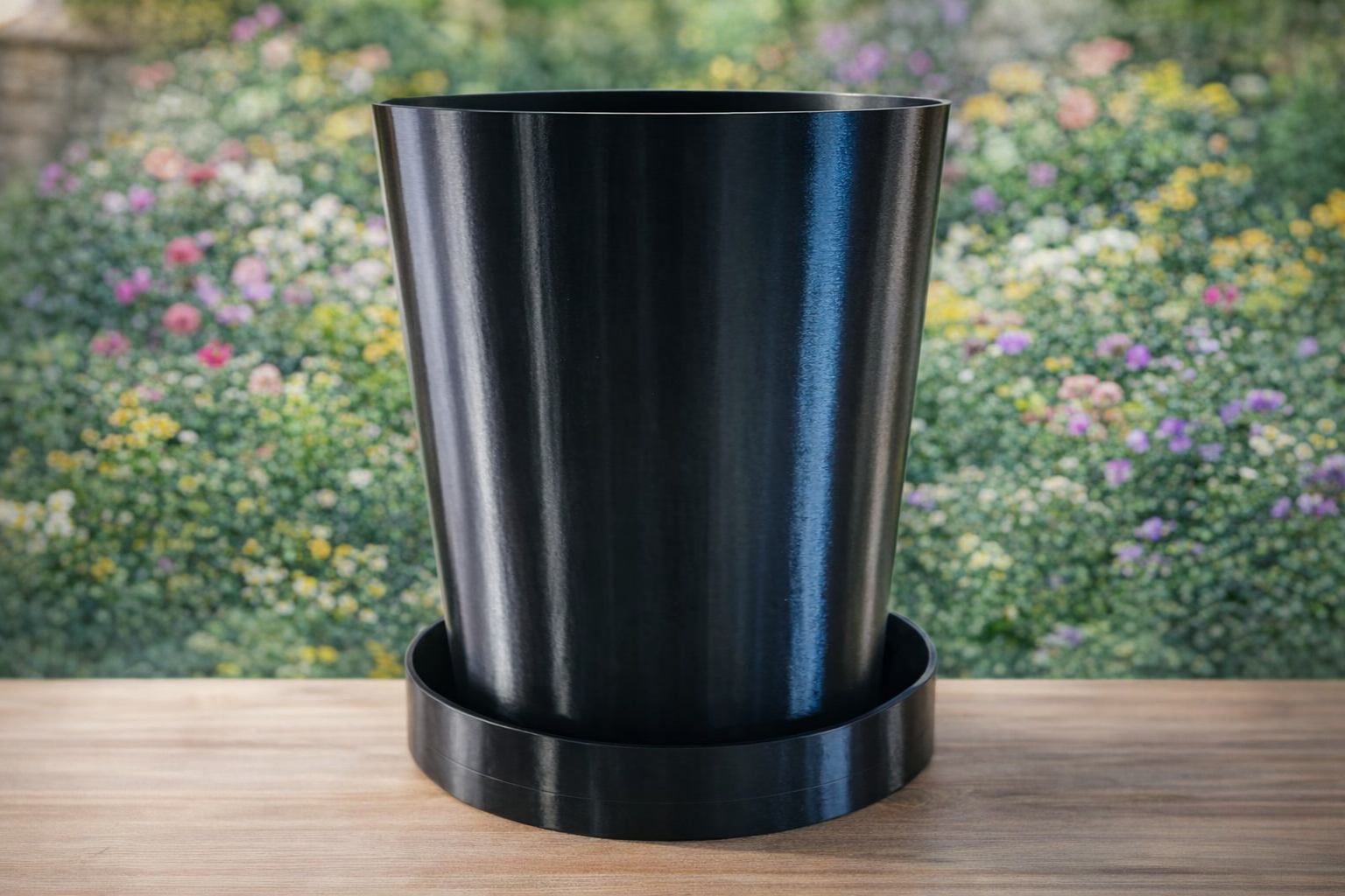 Minimalistic flowerpot - No Support 3d printad
