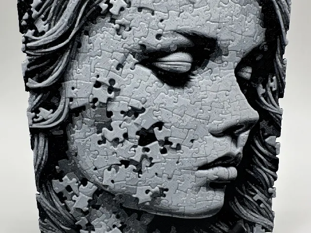 HueForge - Wall Art - "Pieces of Me"