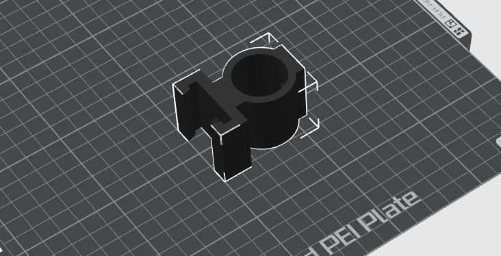 T8 LED Light Mount 3/4" Pipe
