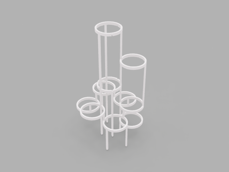 Modular and Parametric Plant Support Rings