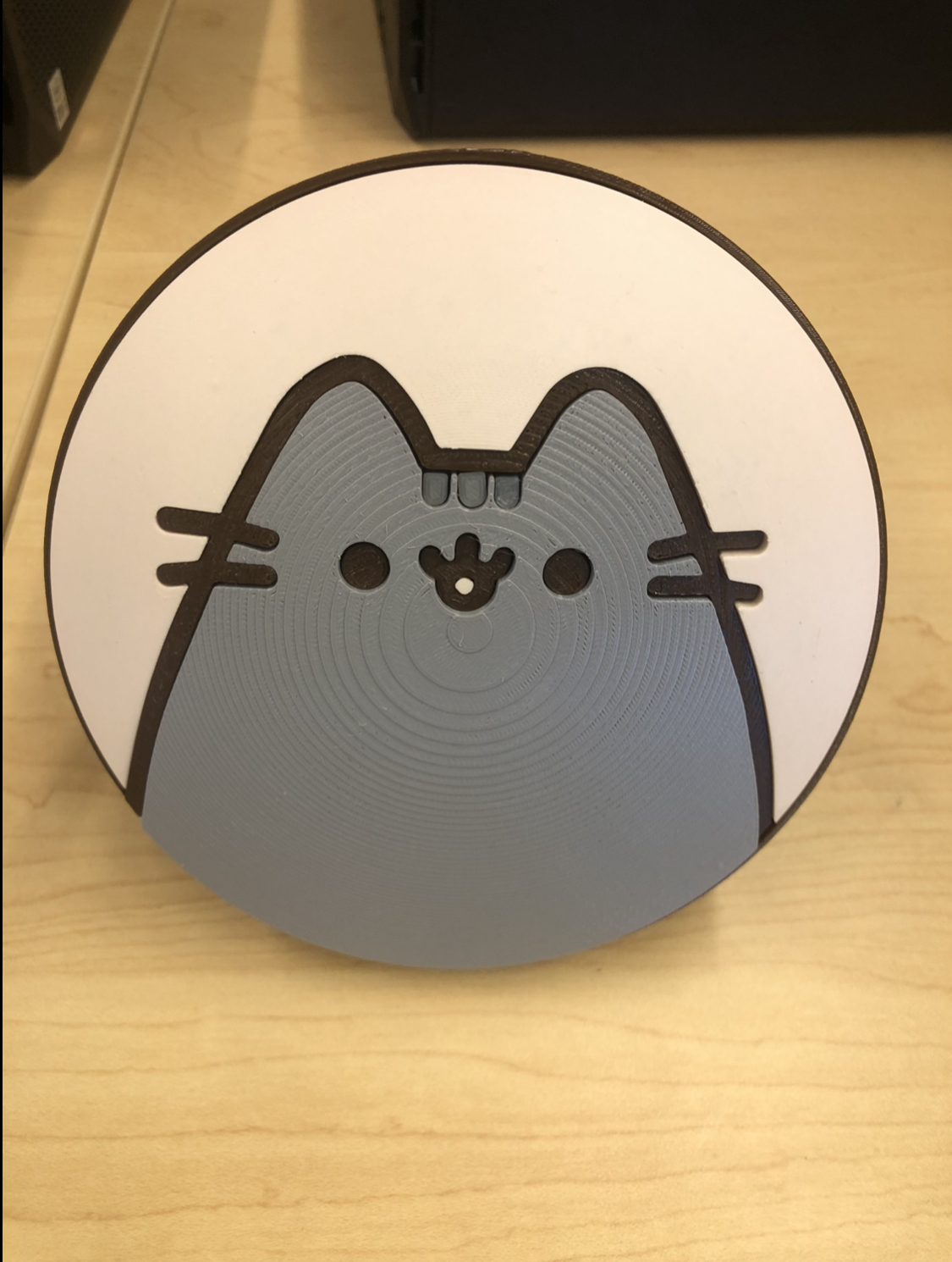 Pusheen Cat Logo by Anna Mozhar | Download free STL model | Printables.com