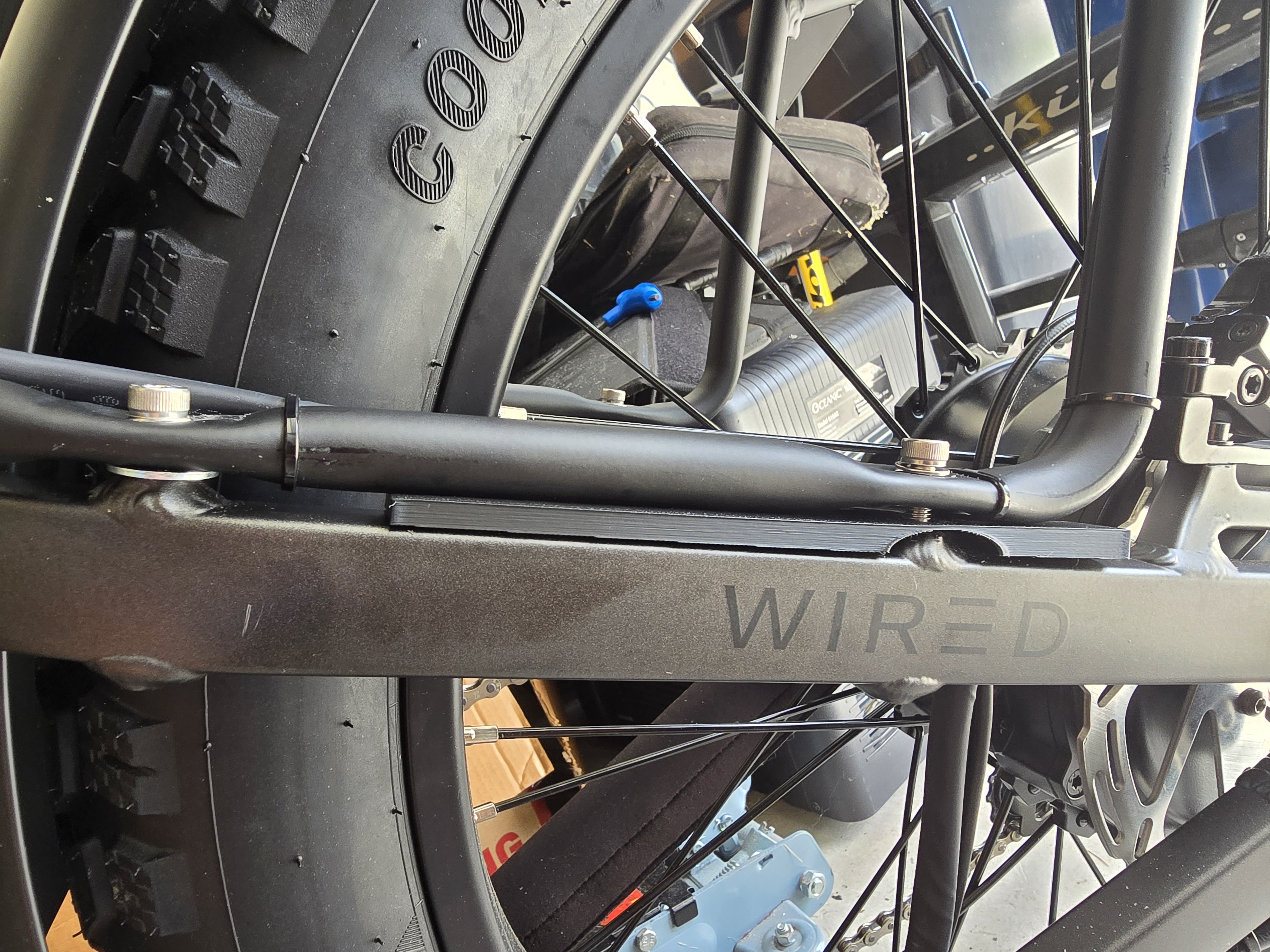 Wired eBike Rack Wedge