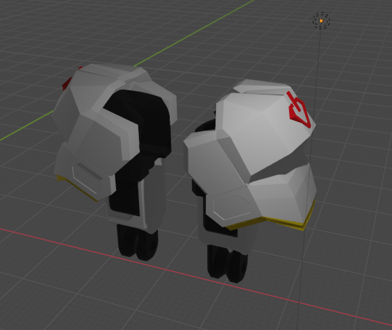 Dummy 13 MS Gundam Barbatos (Shoulder)