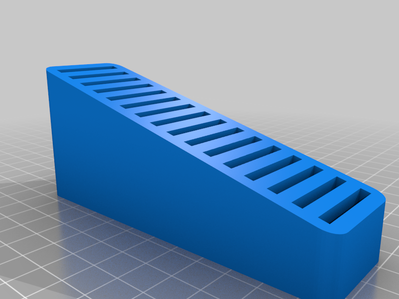My Customized Parametric SD Card Holder