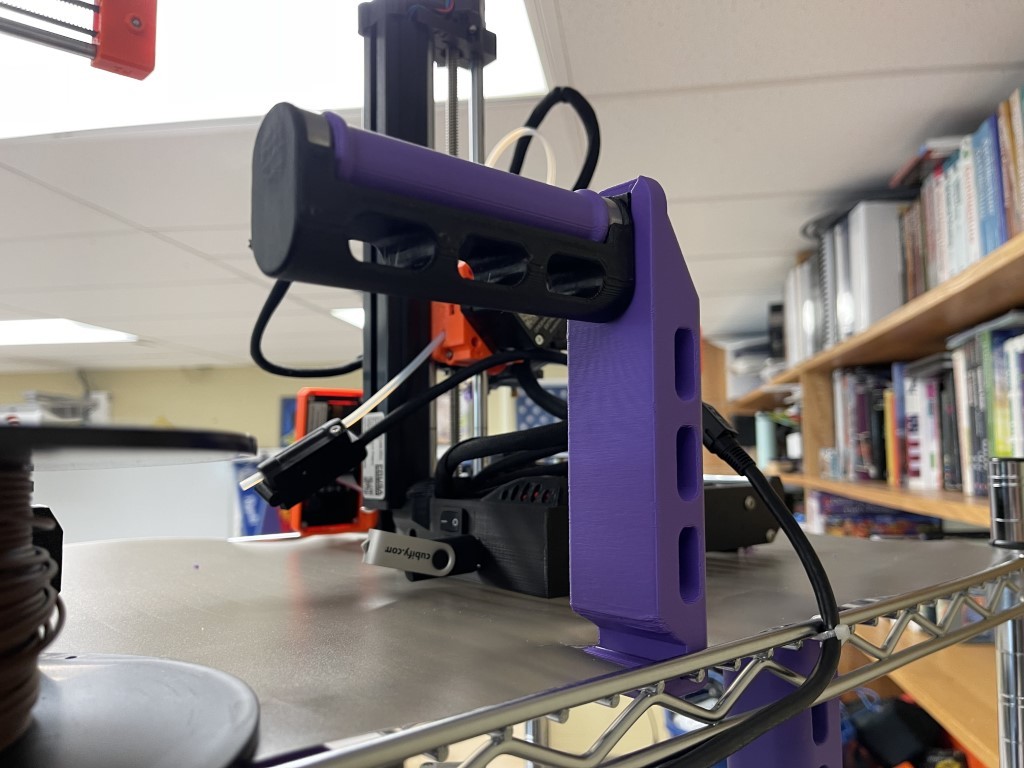 Top Wire shelf spool holder for Filler spool holder