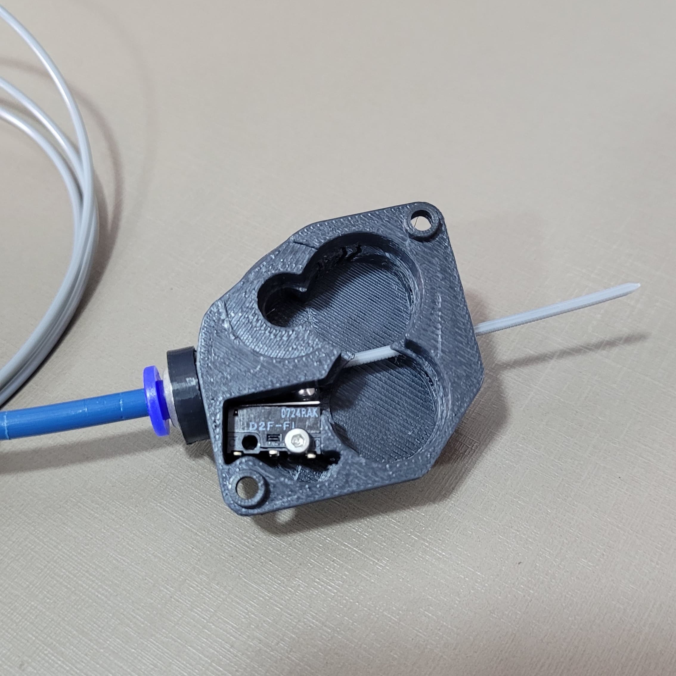 Creality K1 Extruder with Filament Runout Sensor (SHC M2x8mm screw)
