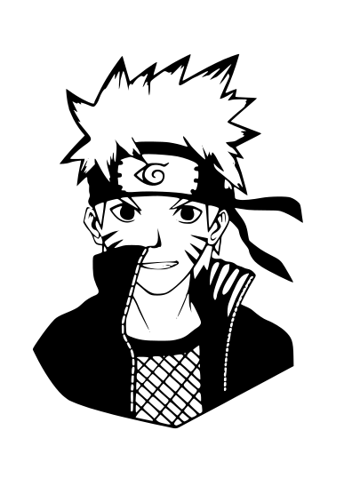 naruto wall art