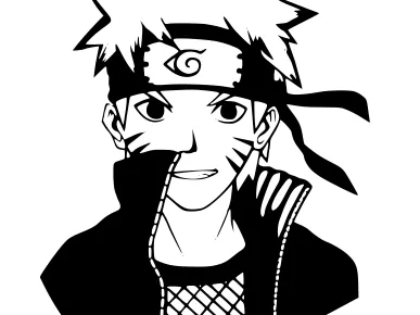 naruto wall art