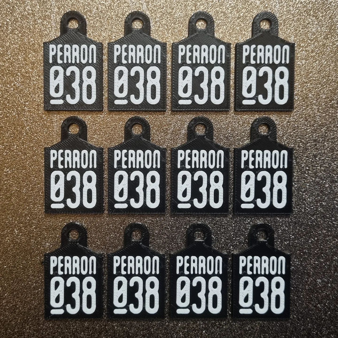 Perron038 Sleutelhanger (Keychain)
