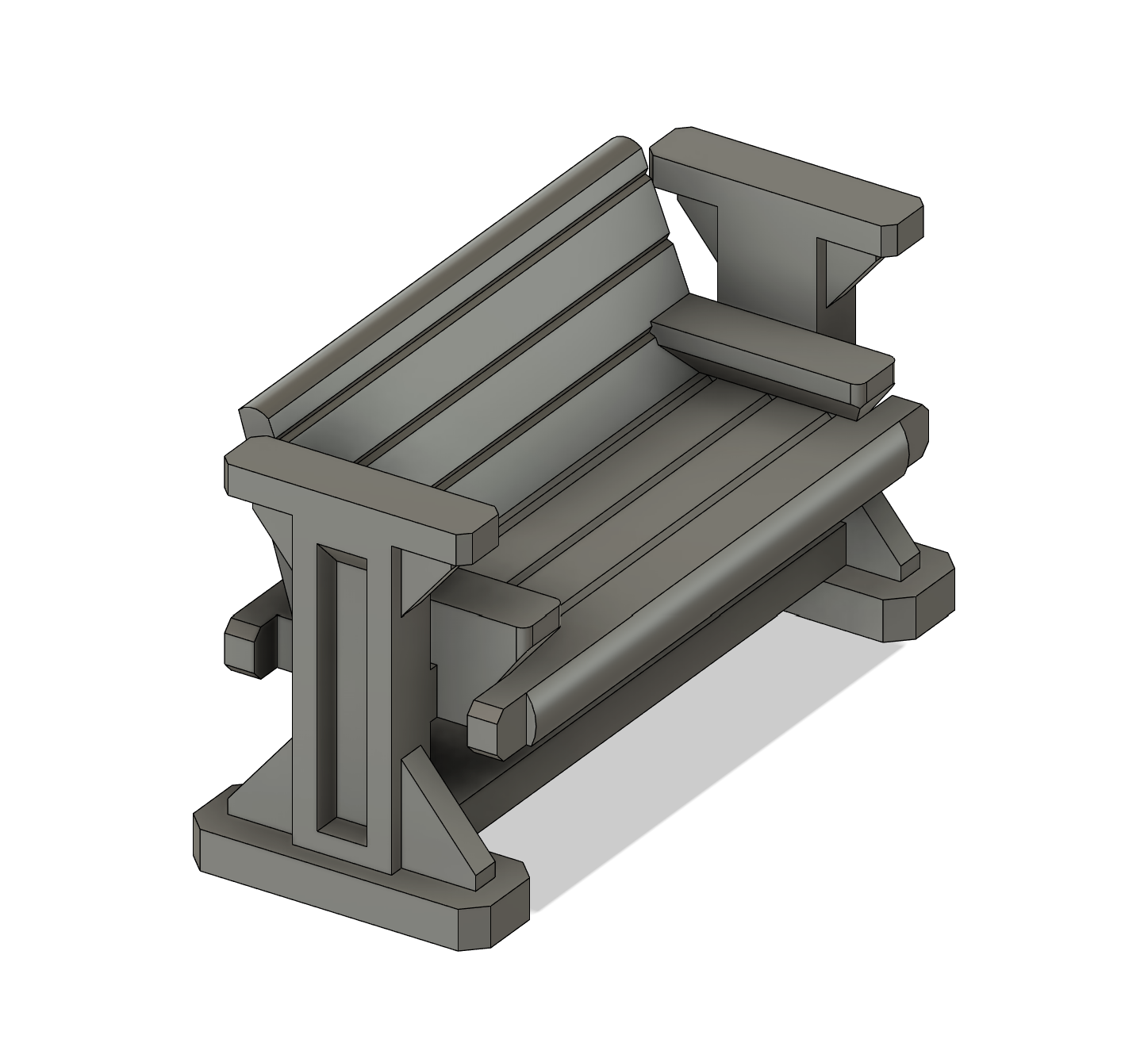Basic Porch Swing • 1:64 Scale
