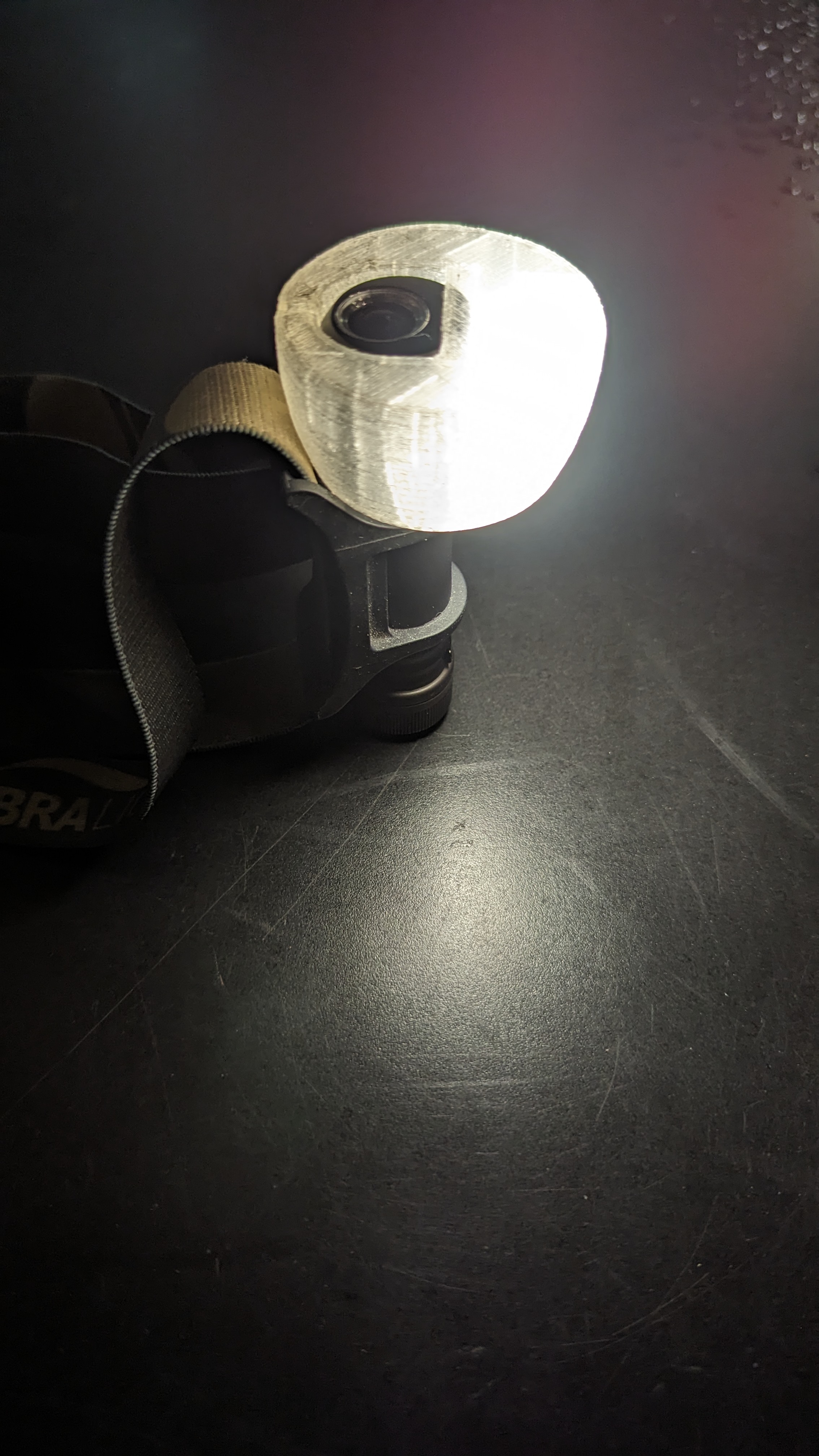 parametric Headlamp Diffusor Cap - Camping Light