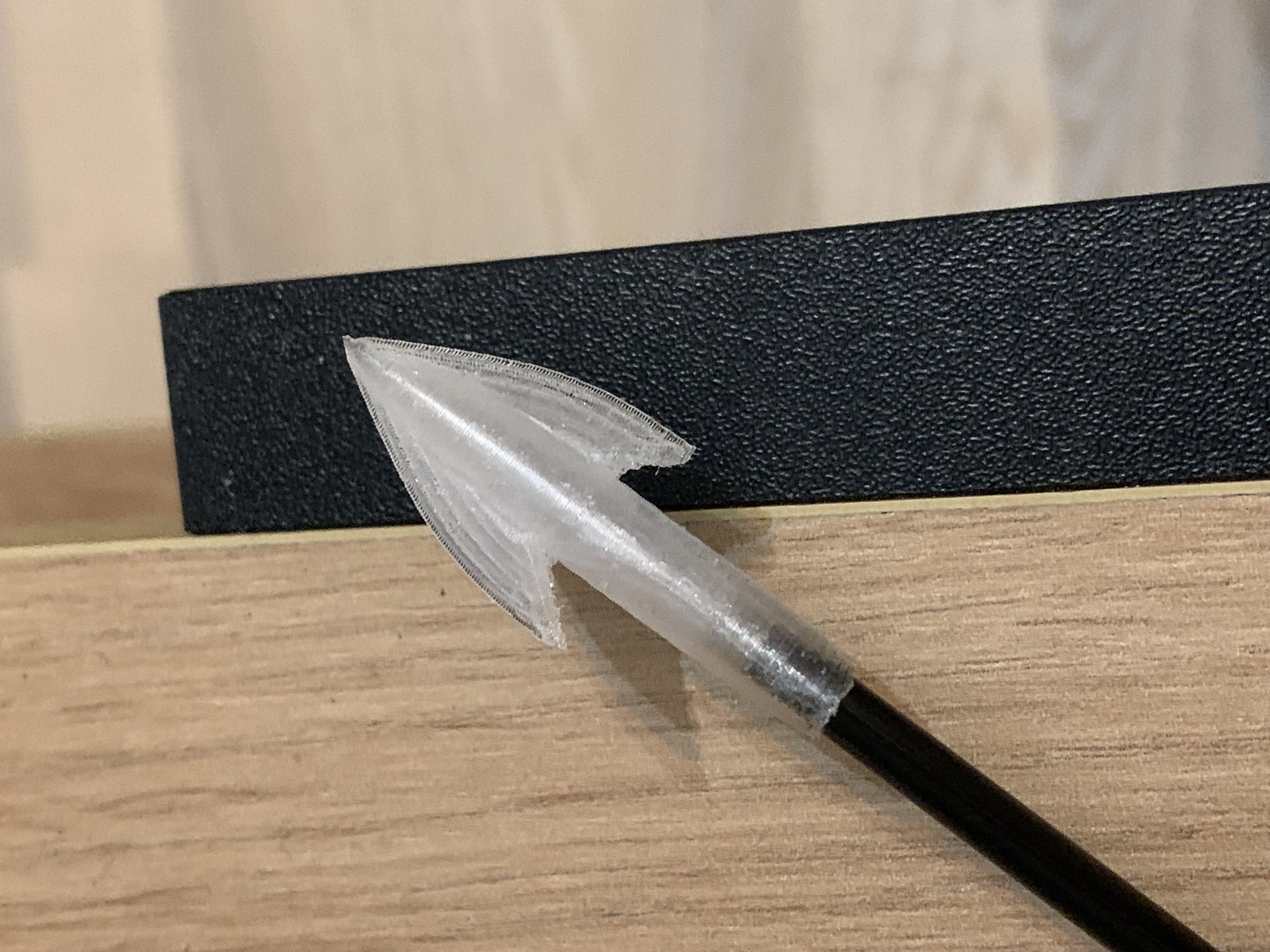sharp arrow head