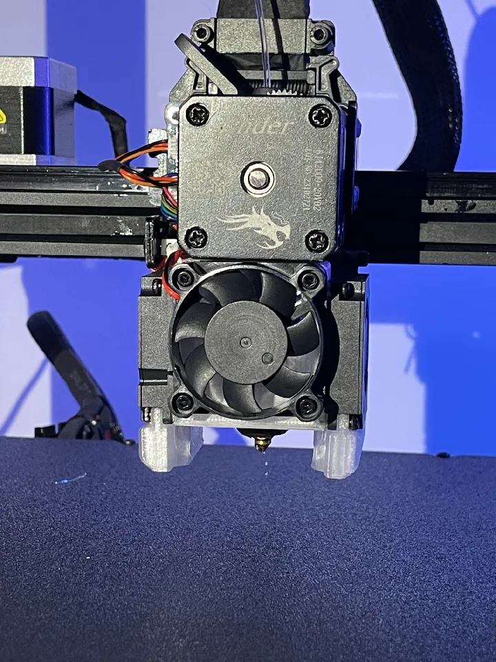 Simple Creality Ender 3 v3 KE triple 4010 fan mount by x64 | Download ...