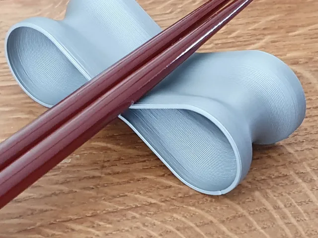 Hashi-Oki-Mugen / infinite chopstick bank (Spiral vase print)